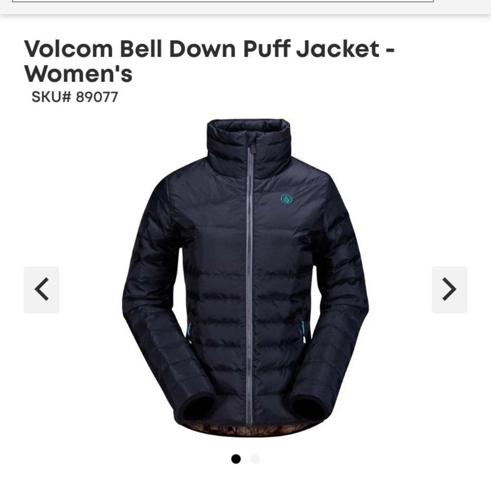 Women’s Volcom Ski jacket black